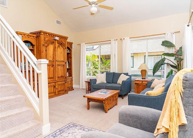 Poipu condo rental: Regency at Poipu Kai - 3BR Condo Garden View #924