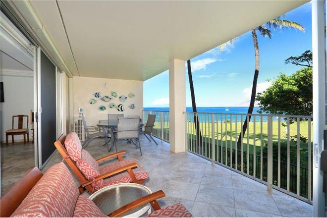 Kihei condo rental: Royal Mauian - 3BR Condo Ocean Front #202