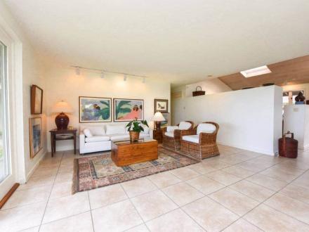 Kailua vacation rental: Tranquility Beachfront - 3BR Home