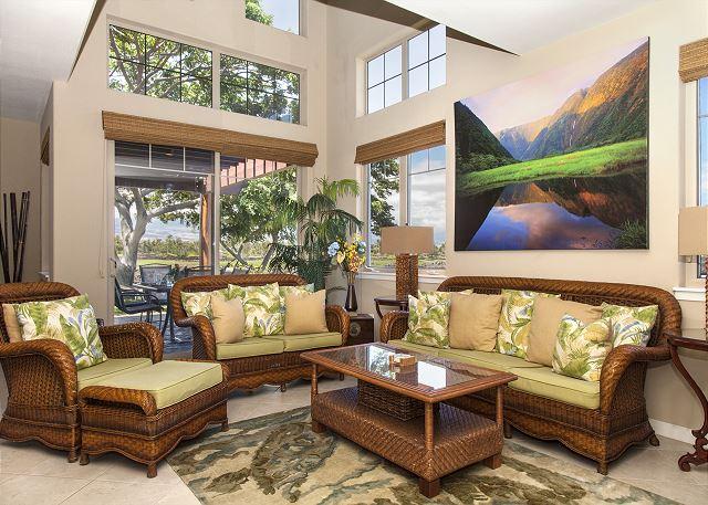 Kamuela condo rental: The Mauna Lani Golf Villas - 3BR Garden View #K5