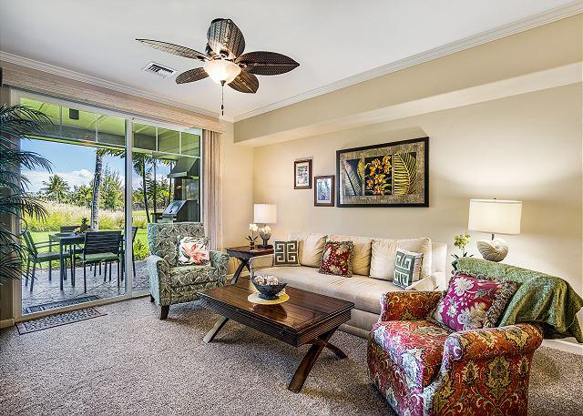 Waikoloa condo rental: Waikoloa Beach Villas - 2BR Golf View #G2