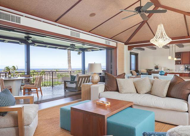 Kona condo rental: Hualalai Resort Haliipua Villa - 3BR Condo #104