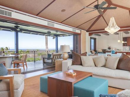 Kona condo rental: Hualalai Resort Haliipua Villa - 3BR Condo #104