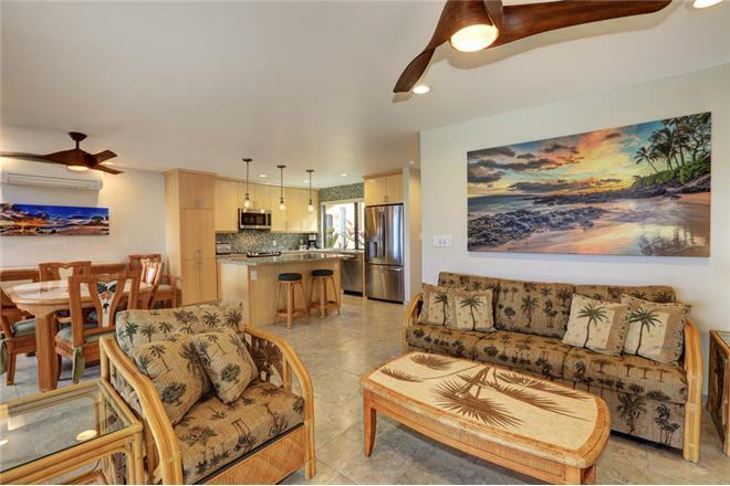 Wailea condo rental: Wailea Ekahi Village - 1BR Condo Partial Ocean View #22B