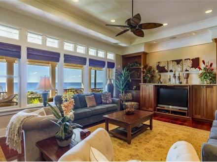 Poipu vacation rental: Honu La'e - 4BR Home