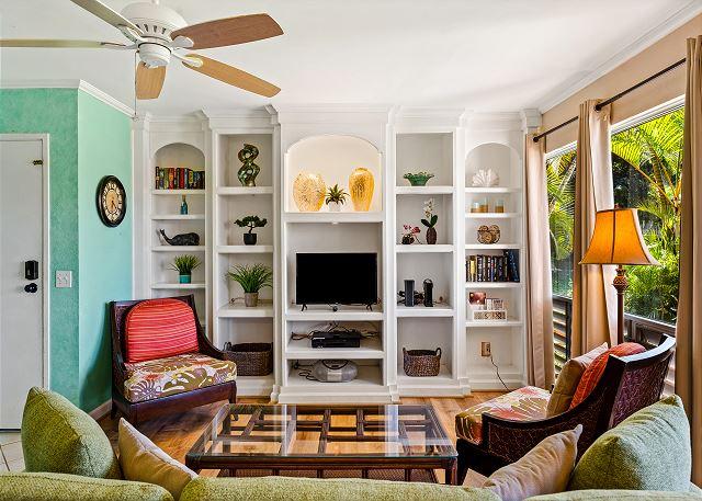 Princeville condo rental: Sandpiper - 1BR Condo Garden View #120A