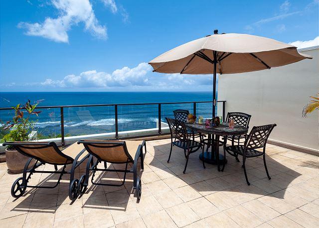 Princeville condo rental: Puu Poa - 2BR Condo Ocean View #405