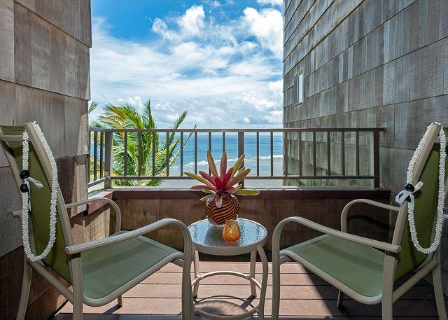 Princeville condo rental: Sealodge - 2BR Condo Ocean Front #G8
