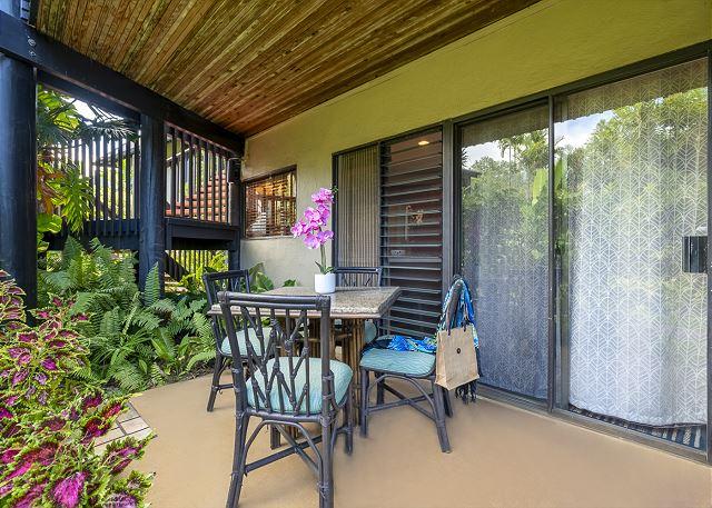 Princeville condo rental: Mauna Kai - 2BR Townhome Garden View #5A