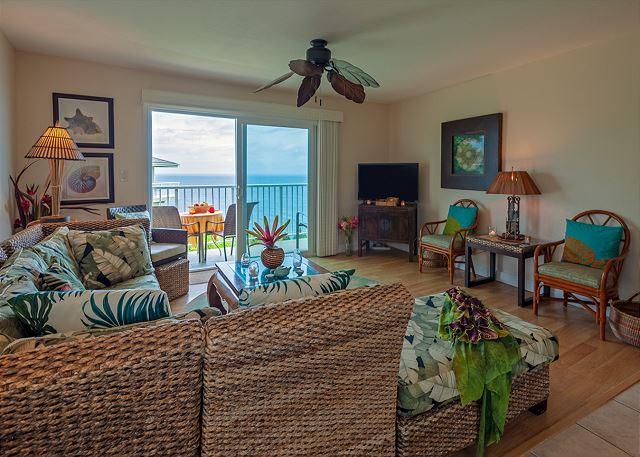 Princeville condo rental: Alii Kai - 2BR Condo Ocean View #5301
