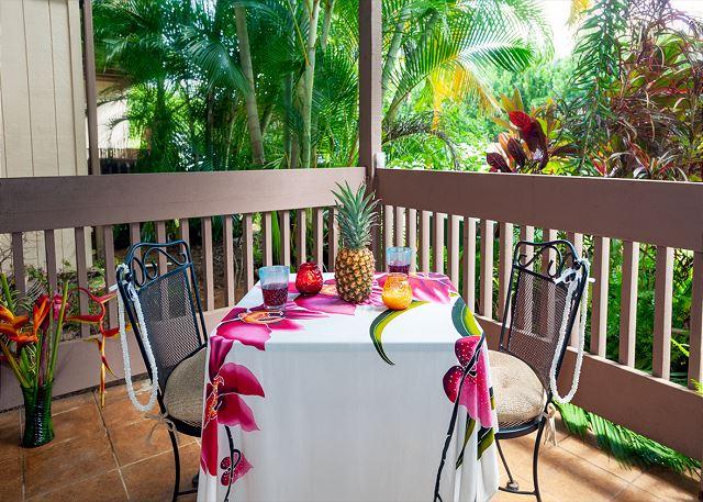 Princeville condo rental: Sandpiper - Studio Garden View #120B