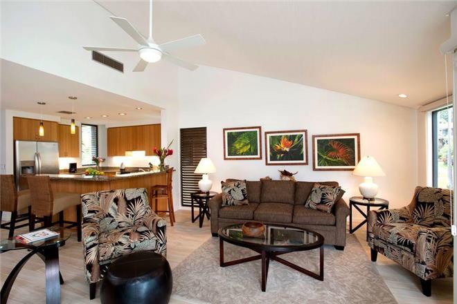 Wailea condo rental: Wailea Elua Village - 2BR Condo Ocean View #0908