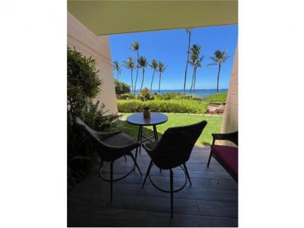 Kealia Resort - 1BR Condo Beach Front #102