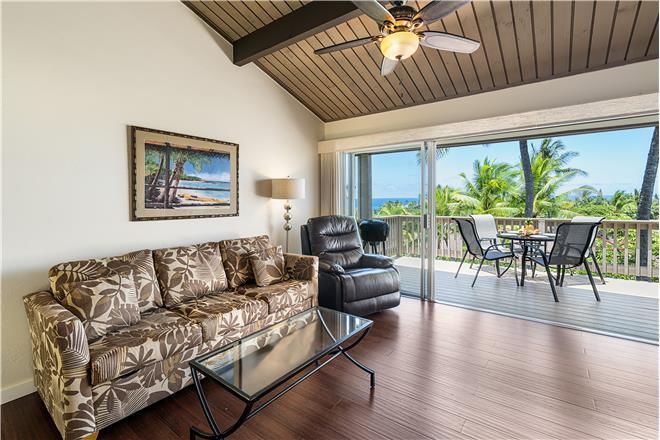 Keauhou condo rental: Keauhou Resort - 1BR Condo Ocean View #113