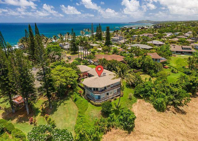Princeville vacation rental: Pu'uwai Hale - 4BR Home Ocean View