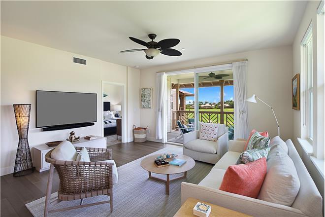 Koloa condo rental: Pili Mai - 3BR Condo Partial Ocean View #6K