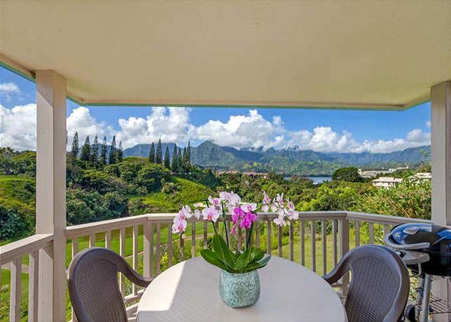 Princeville condo rental: Hanalei Bay Villa - 3BR Water View Bungalow #17