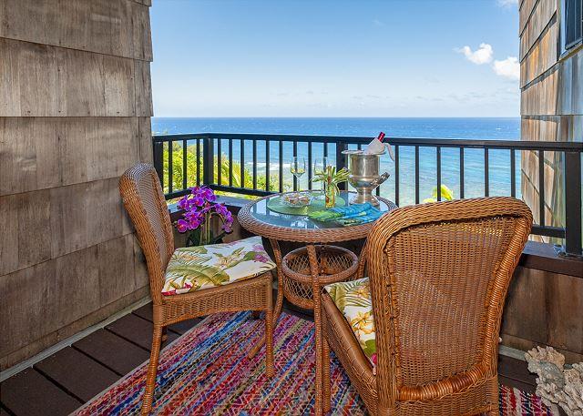 Princeville condo rental: Sealodge - 1BR Ocean View Condo # A6