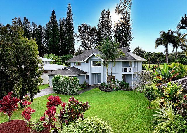 Princeville vacation rental: Hale Kaila Hou - 4BR Fairway View Home