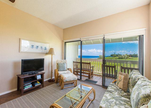 Princeville condo rental: Kamahana - 2BR Condo Fairway View #18