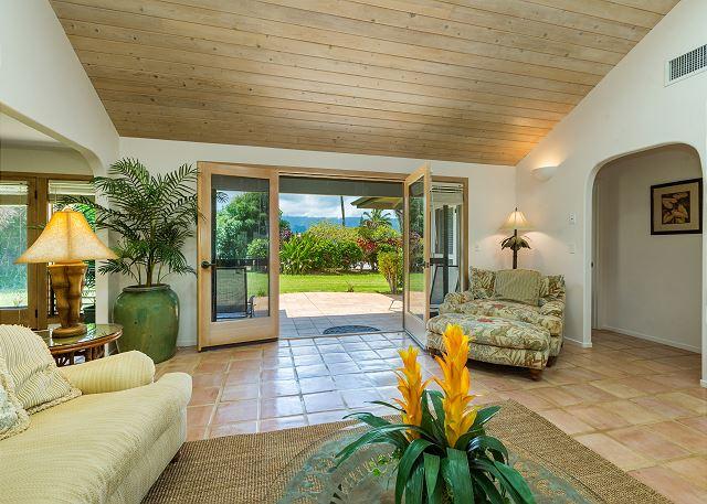 Princeville vacation rental: Hale Napali - 3BR Mountain View Home + Private Hot Tub