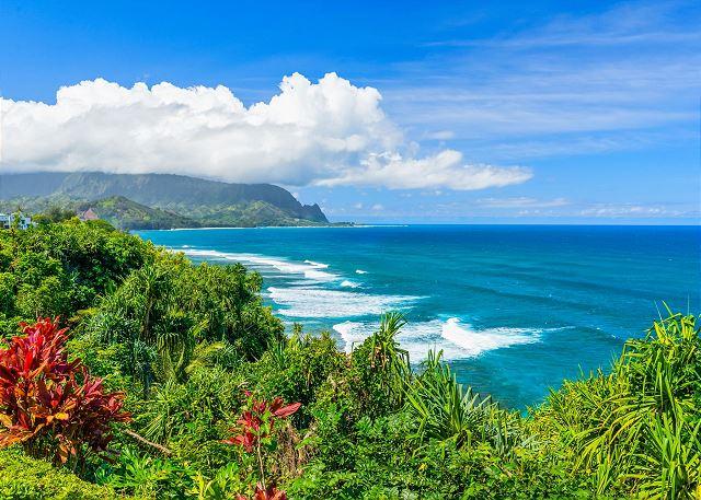 Princeville condo rental: Pali Ke Kua - 2BR Ocean View Condo #121