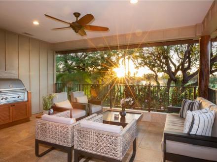 Kamuela vacation rental: Mauna Lani KaMilo - 4BR Condo Golf View #123