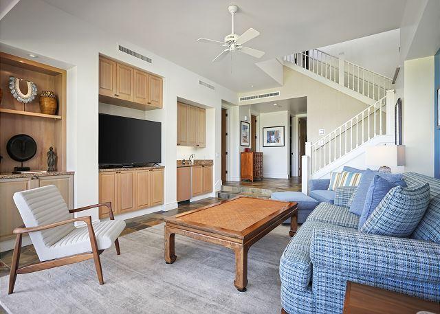 Hualalai Resort - Palm Villa 3BR Townhouse Villa Fairway View #126A