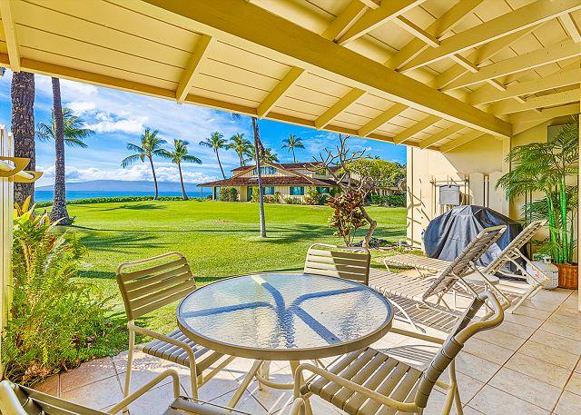 Lahaina condo rental: Puamana - 2BR Townhome Ocean View #216-2