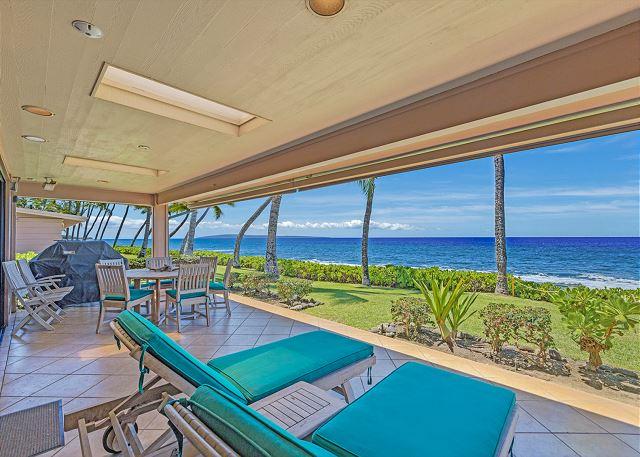 Lahaina condo rental: Puamana - 2BR Condo Oceanfront #160-4