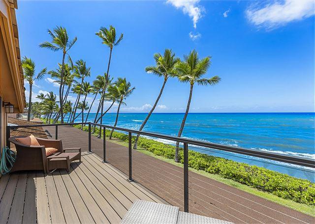 Lahaina condo rental: Puamana - 4BR Townhome Oceanfront #150-2