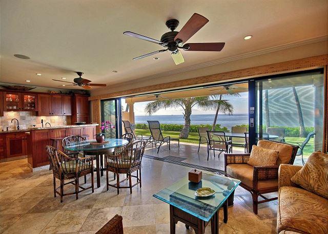 Lahaina condo rental: Puamana - 1BR Condo Ocean Front #43-1