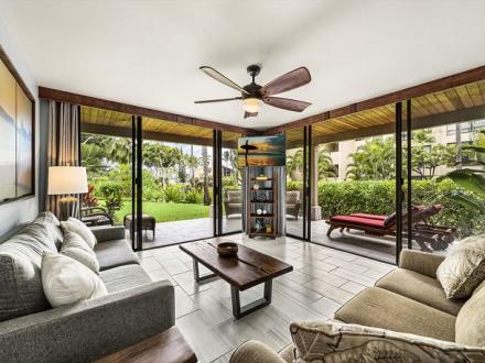 Keauhou Kona Surf and Racquet Club - 2BR Condo Garden View #6-101