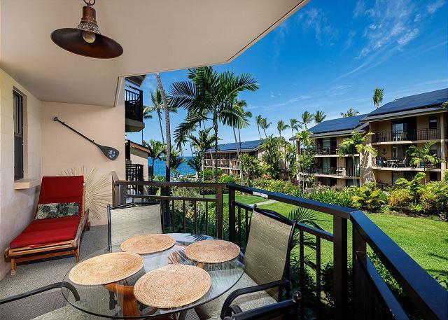 Kona condo rental: Kona Makai - 1BR Condo Partial Ocean View #3-203