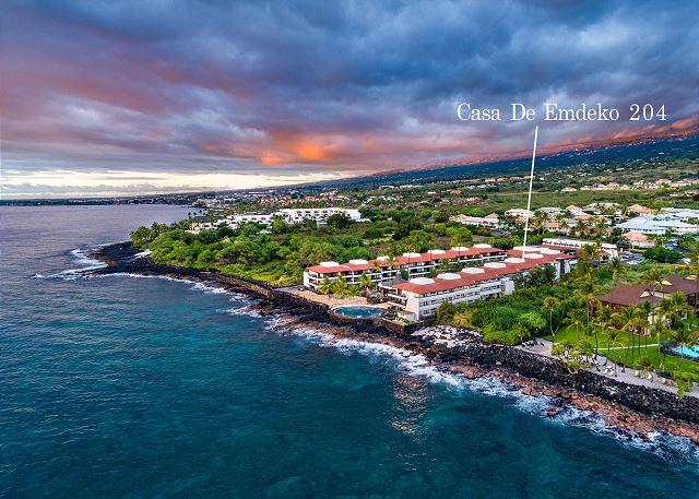 Kona condo rental: Casa De Emdeko - 1BR Condo Garden View #204