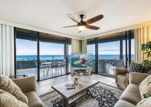 Kona condo rental: Keauhou Kona Surf and Racquet Club - 2BR Condo Ocean View #5-104