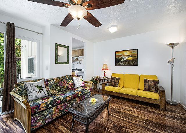 Kona condo rental: Keauhou Kona Surf and Racquet Club - 3BR Townhome Garden View #37