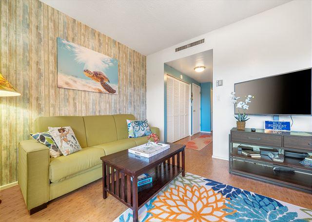 Kona condo rental: Kona Plaza - 1BR Condo Garden View #217