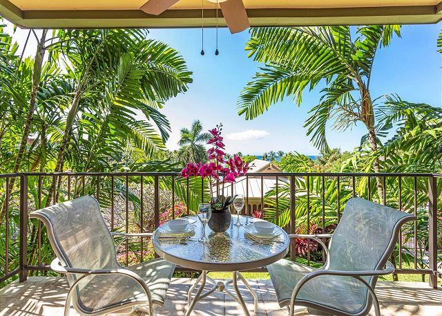 Kona condo rental: Kahaluu Bay Villas - 1BR Condo Ocean View King #103