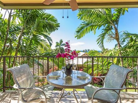 Kahaluu Bay Villas - 1BR Condo Ocean View King #103