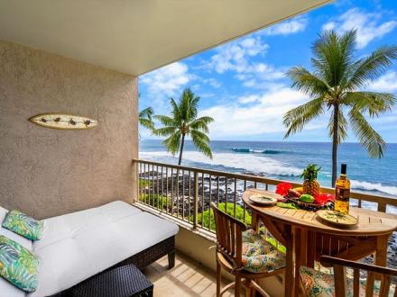 Kona Reef - 1BR Condo Ocean View King #D26
