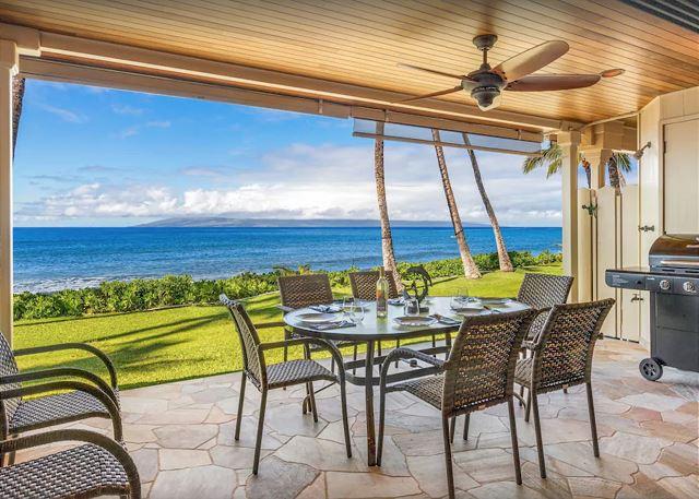 Lahaina condo rental: Puamana - 4BR Condo Ocean Front King #254-3