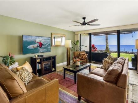 Keauhou Kona Surf & Racquet - 2BR Condo Ocean Front #2101