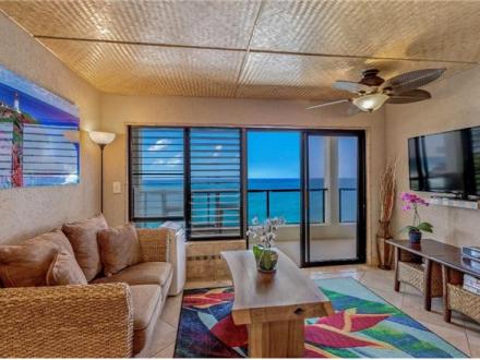 Poipu Shores - 2BR Condo Ocean Front #B202