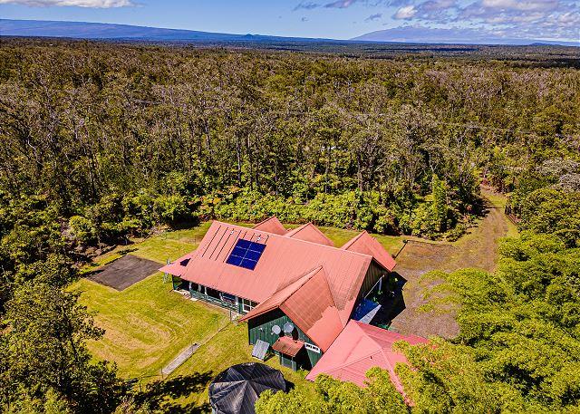 Volcano vacation rental: Dancing Ferns