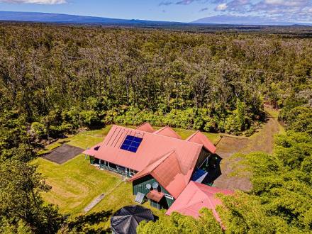 Volcano vacation rental: Dancing Ferns