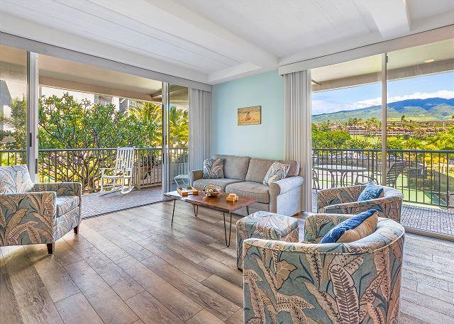 Lahaina condo rental: Whaler - 1BR Condo Partial Ocean View #224