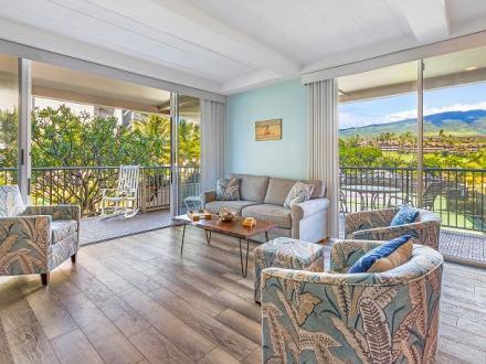 Lahaina condo rental: Whaler - 1BR Condo Partial Ocean View #224