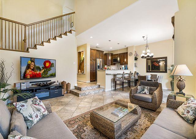 Waikoloa vacation rental: Colony Villas at Waikoloa Beach Resort 204 - 2BR Home King #204