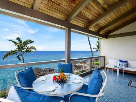 Keauhou Kona Surf and Racquet Club - 2BR Condo Ocean View King #2-304